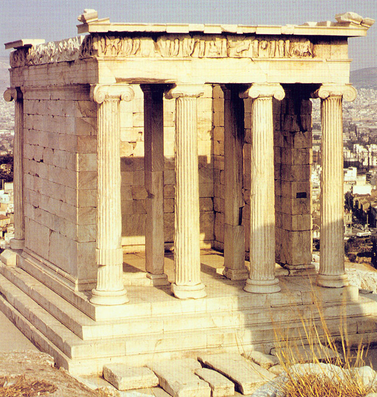 Greek Art Architecture High Classical Architecture Temple Of Athena 